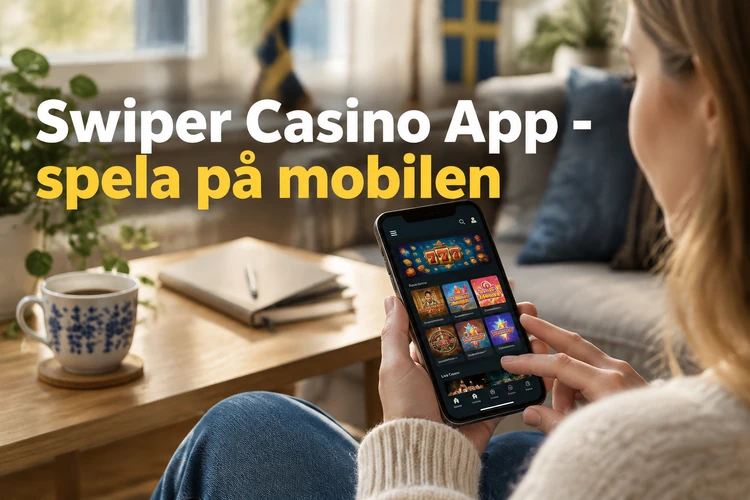 App Swiper Casino - spela på mobilen