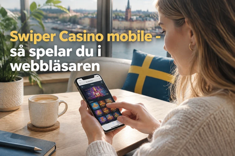 Swiper Casino mobile - så spelar du i webbläsaren