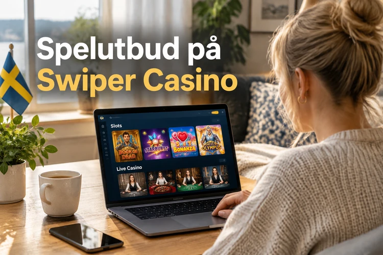 Spelutbud på Swiper Casino